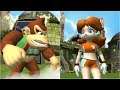 Super Mario Strikers - DK vs Daisy - GameCube Gameplay (4K60fps)