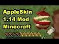 AppleSkin Mod for Fabric Minecraft 1.14 Demonstration and Review