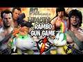 Bowser Jr vs Lemmy!! CALL OF DUTY!! 80's ACTION HEROES!! [RAMBO GUN GAME]