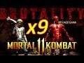CASSIE CAGE BRUTALITIES (x9) + VARIANTES SIN Censura / Mortal Kombat 11