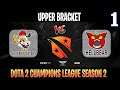 Chicken Fighters vs HellBear Game 1 | Bo3 | Upper Bracket Dota 2 Champions League 2021 Season 2