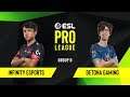 CS:GO - Detona Gaming vs. Infinity Esports [Train] Map 2 - Group D - ESL NA Pro League Season 10
