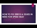 HOW TO FIX ERRORS & LOADING ISSUE IN NEED FOR SPEED HEAT