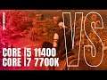 Intel Core i5 11400 VS Intel Core i7 7700K - Intel Core i5 11400 benchmark