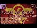Let's Stream Europa Universalis IV Imperium Universalis Flame of Rome Part 71