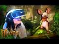 MOSS VR Walkthrough Part 1 - LET'S DO THIS tiny SHIIIEEETTT
