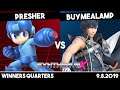 Presher (Megaman) vs BuyMeALamp (Chrom) | Winners Quarters | Synthwave X