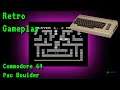 Retro Gameplay - Commodore 64 - Pac Boulder