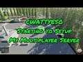 Starting to Setup my Multiplayer Server Map | Farming Simulator 19 | FS19