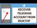 Telegram Account Recovery: How to Recover Telegram Account on Desktop