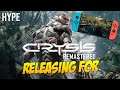 Crysis Remastered REVEAL "OFFICIALLY RELEASING For SWITCH, PC, PS4 & XB1!" Crysis Teaser Trailer