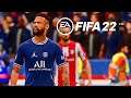 FIFA 22 PS5 NEYMAR vs ATLETICO MADRID | MOD Ultimate Difficulty Career Mode HDR Next Gen