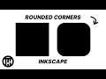 How to Create Round Corners in Inkscape - Tutorial