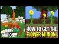 How To Get The FLOWER MINION In Hypixel Skyblock... *EASY WAY TO GET SUNFLOWERS!!!*