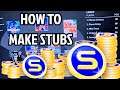 HOW TO MAKE STUBS FLIPPING CARDS WITH LOW AMOUNTS OF STUBS ON MLB THE SHOW 21!