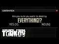 I Deleted Everything - Escape from Tarkov