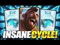 INSANE FREEZE CYCLE!! NEW 3.0 HOG RIDER FREEZE DECK DESTROYS!! - Clash Royale