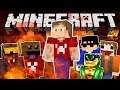 INTO THE NETHER WE GO! | Minecraft Vanilla w/ The Derp Crew #4