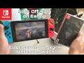 It's on 50% Off Sale! The Elder Scrolls V: Skyrim Nintendo Switch Handheld Gameplay First Look