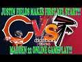 Justin Fields Makes First NFL Start!!!  Bears VS Falcons Madden NFL 22 Online Ranked Gameplay!