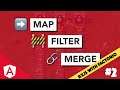 MAP, FILTER, AND MERGE STREAMS | Learning RxJS with Factorio #2