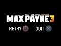 PS3 Max Payne 3 New York Minute Hardcore Failures