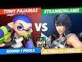 SSC 2019 SSBU -  Tony Pajamas (Inkling) VS PR SteamedKlams (Chrom) Smash Ultimate Round 1 Pools