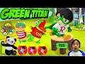 Tag with Ryan - Green Titan New Character Unlocked and Fully UPGRADED - All Costumes All Vehicles