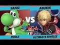 VCA19 - WKZ | Sansi (Yoshi) Vs. Abukik (Shulk) Smash Ultimate Tournament Pools