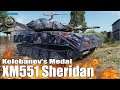 Колобанов на ЛТ XM551 Sheridan ✅ World of Tanks лучший бой ЛТ-10