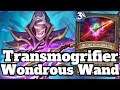 0 Mana Legendary Minions! Transmogrifier Wondrous Wand Combo! [Hearthstone Game of the Day]