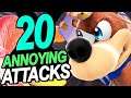20 MOST ANNOYING Attacks In Smash (DLC Edition)