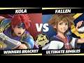 4o4 Smash Night 36 - Kola (Roy) Vs. Fallen (Sora) SSBU Ultimate Tournament