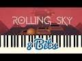 🎹Rolling Sky - 8 Bits (Piano Tutorial Synthesia)❤️♫