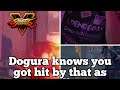 Daily Street Fighter V Moments: Dogura knows you got hit by that as well.
