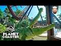 Habitat do Crocodilo e o Barco Pirata | Planet Coaster #26 | Gameplay pt br