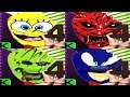 Ice Scream 4 Zombie VS Ice Scream 4 Demon VS Ice Scream 4 SpongeBob VS Ice Scream 4 Sonic
