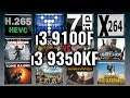 Intel i3 9100F vs i3 9350KF Benchmarks | Test Review | Comparison | Gaming | 13 Tests