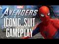 Marvel's Avengers: Spider-Man Iconic Suit PS5 Gameplay (Fully Upgraded Skills Showcase)