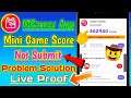 MGamer App Mini Game Score Not Submit Problem Solution || MGamer App Mini Game All Bugs Fix ✅