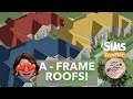 Sims FreePlay 🏠| NEW A-Frame Roof Colours! |🟥🟦🟪