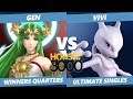 Smash Ultimate Tournament - Gen (Palutena) Vs. Vivi (Mewtwo, Lucario) SSBU Xeno 174 Winners Quarters