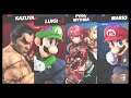 Super Smash Bros Ultimate Amiibo Fights – Kazuya & Co #394 Kazuya & Luigi vs Pyra & Mario
