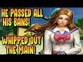THIS GUY PASSED ALL HIS BANS SO I WHIPPED OUT THE MAIN! - Masters Ranked Duel - SMITE