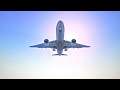 Turbulence from United 737-800  |  Emirates A350-900 aprroaching Tokyo Haneda  |  X-Plane 11