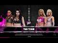 WWE 2K20 Paige,Shayna Baszler VS Charlotte,Lana Elimination Tag Match