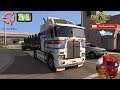 American Truck Simulator (1.35) Kenworth K100-E DLC Washington State Road to Spokane + DLC's & Mods