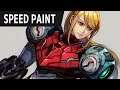 speed paint - Samus Aran Metroid