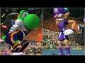 Super Mario Strikers - Yoshi vs Waluigi - GameCube Gameplay (4K60fps)