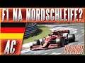 Vůz F1 2021 na Legendárním Nordschleife! Závod na Nejnebezpečnější Trati?! | Assetto Corsa